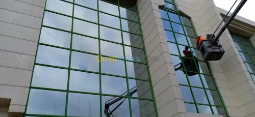 Nettoyage des vitres  et façade vitré