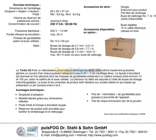 Nébulisateurs électriques