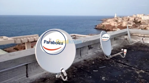 Installation collective / parabole