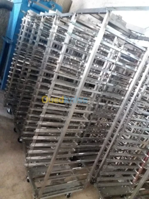 Chariots de cuisson et manutention 