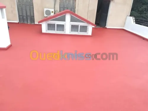 travaux d étanchéité et  chape airium