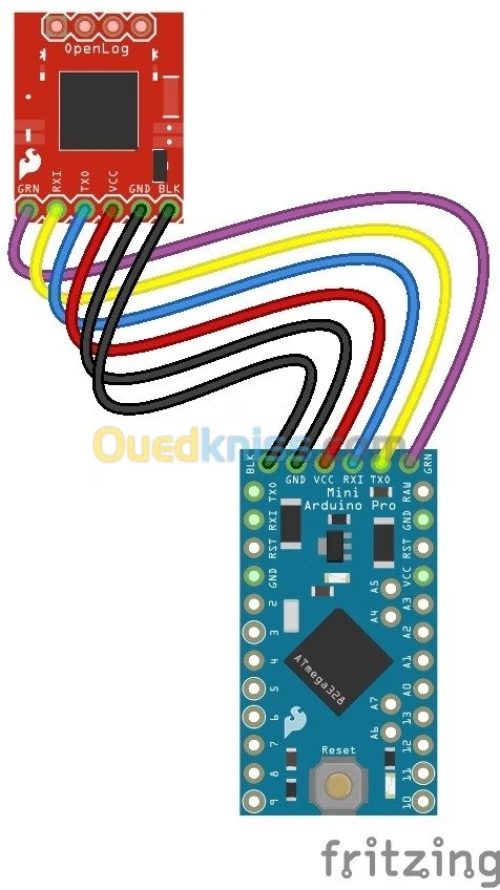 Openlog enregistreur données ATmega328 ARDUINO