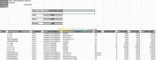 Gestion de stock AGSSE