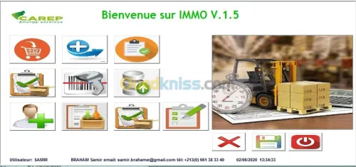 Gestion immobilisations 