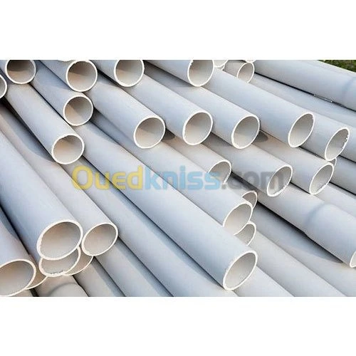 PIPES PLEIN ET CRÉPINES  EN UPVC