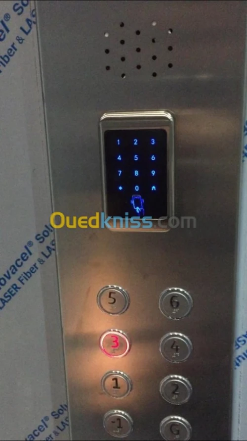ascenseurs contrôle d accès, DIGIcode