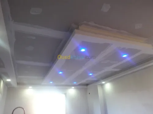 Placo plâtre  &  peinture décoratif 