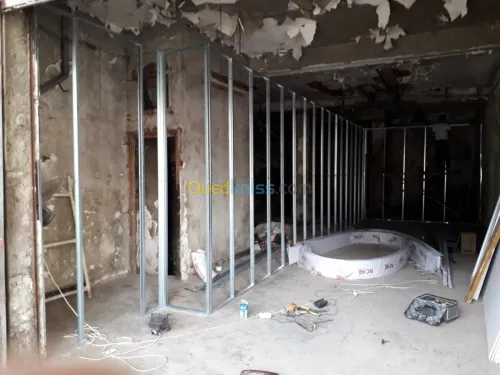 Placo plâtre  &  peinture décoratif 