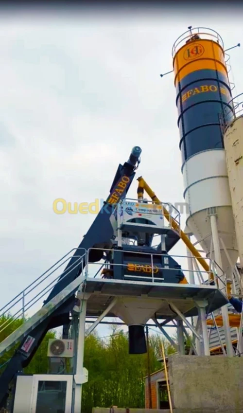 FABO CENTRALE A BETON COMPACT DE 60 M3