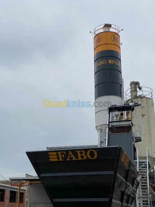 FABO CENTRALE A BETON COMPACT DE 60 M3