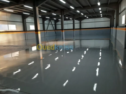 résine époxy ponçage rabotage 