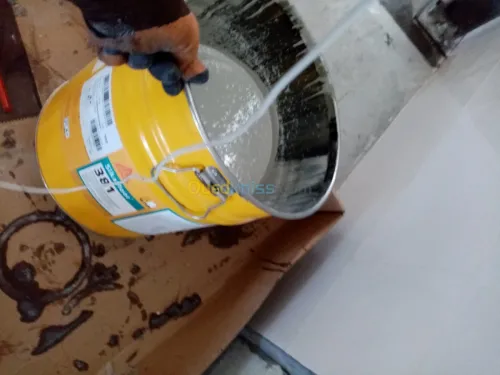 résine époxy ponçage rabotage 