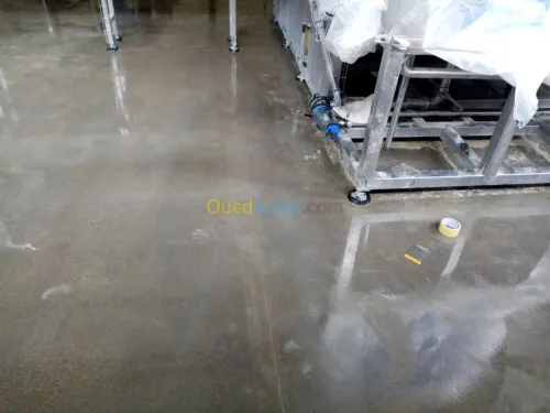 résine époxy ponçage rabotage 