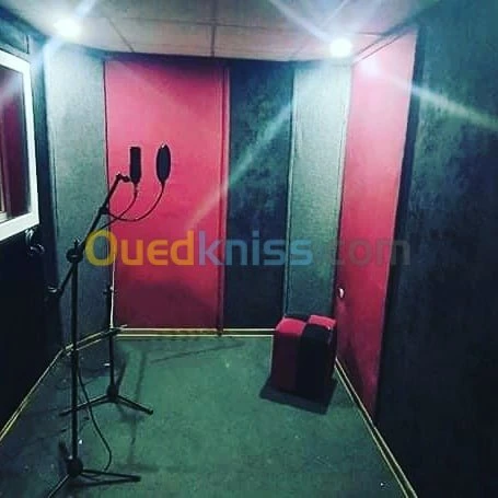 Studio denregistrement audio 