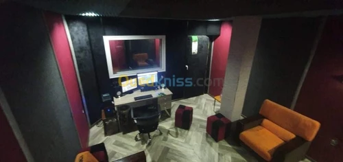 Studio denregistrement audio 