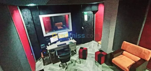 Studio denregistrement audio 