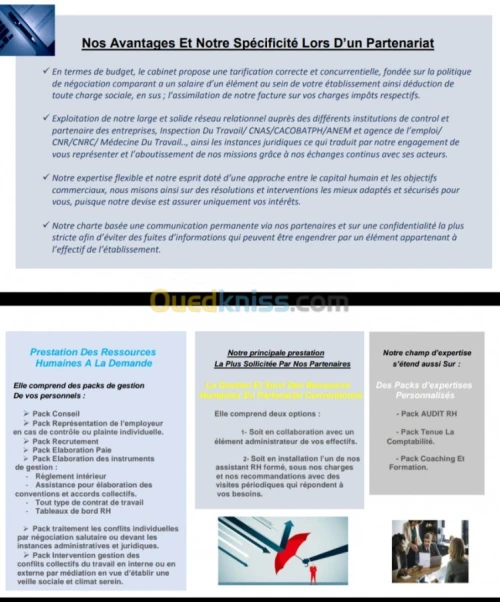 Conseil/Accompagnement/Prestations enRH