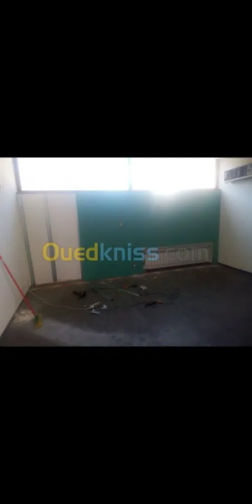 Placo plate et PVC 