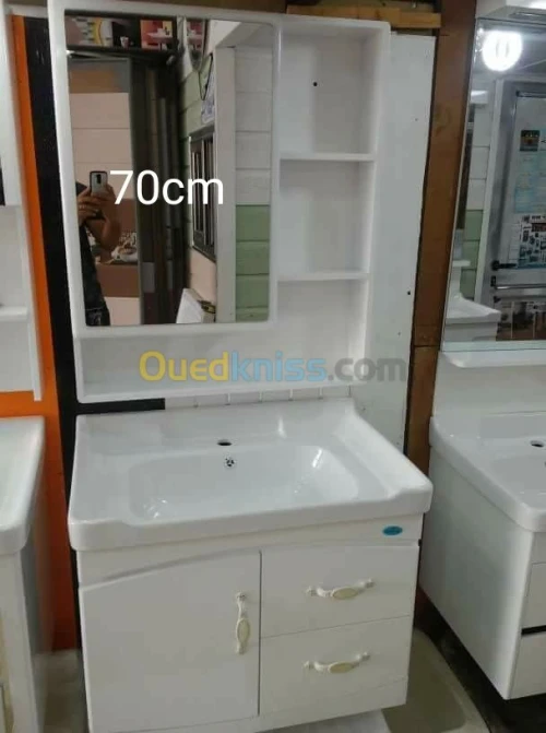 Meuble salle de bain pvc 