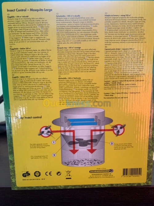 Appareil anti moustique/ tigre