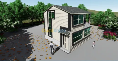 Conception de batiments en 2D et 3D