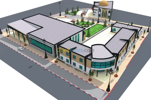 Conception de batiments en 2D et 3D