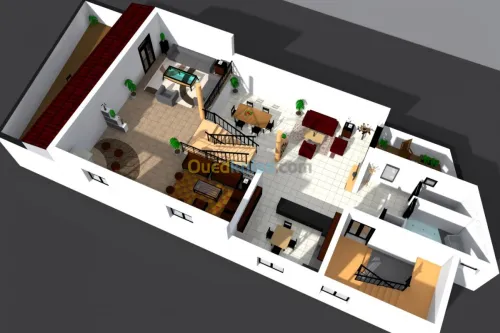 Conception de batiments en 2D et 3D