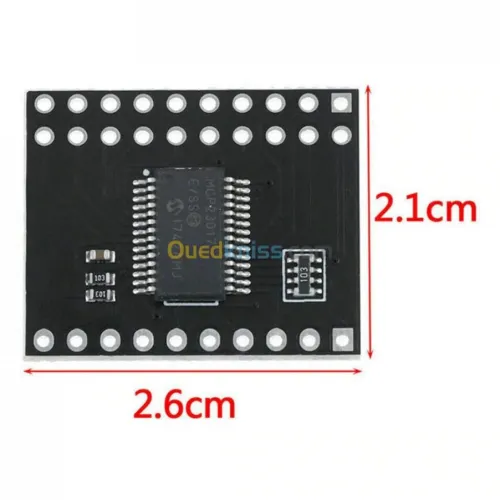Module extension E/S 16 bits MCP23017 arduino