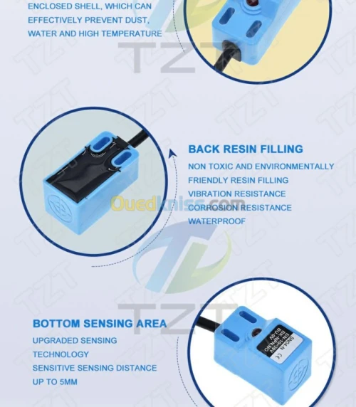 CAPTEUR PROXIMITÉ INDUCTIF DC10–30 V arduino