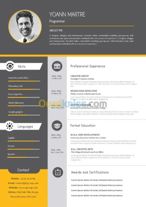 Créer un cv professionnel 