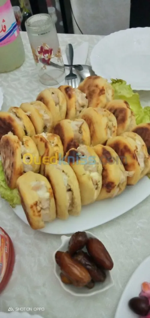 خبز والحلويات