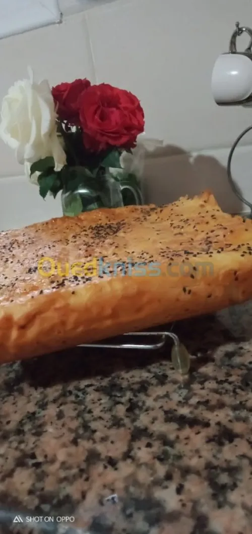 خبز والحلويات
