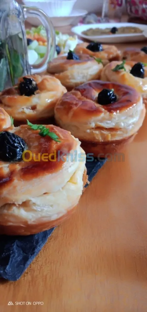 خبز والحلويات