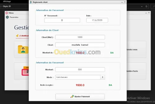 Gestion cabinet vétérinaire 