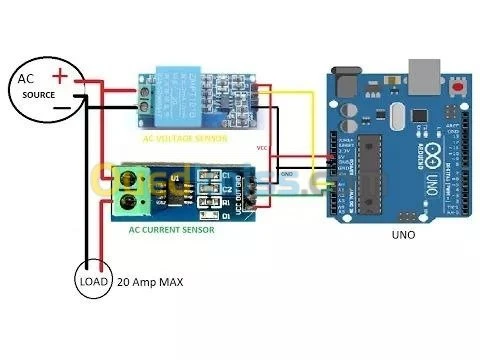 Capteur tension alternative ZMPT101B ARDUINO