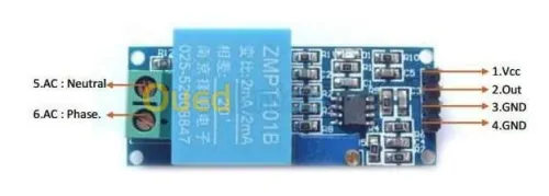 Capteur tension alternative ZMPT101B ARDUINO