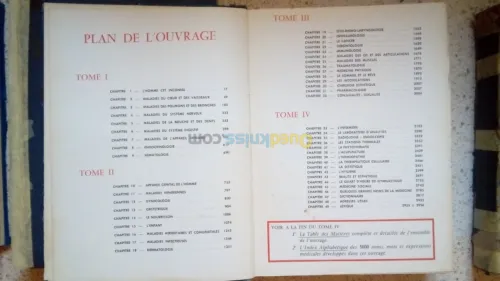 Encyclopedie Medicale en 4 Tomes