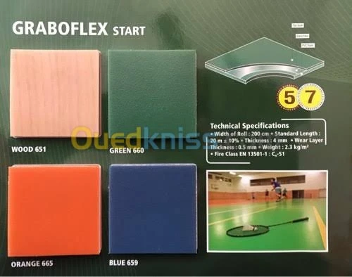 Tapi sport grabo flooring 