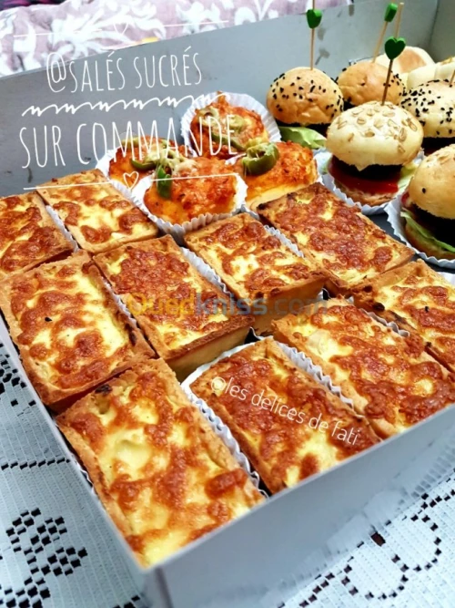 Salés et sucrés sur commande 