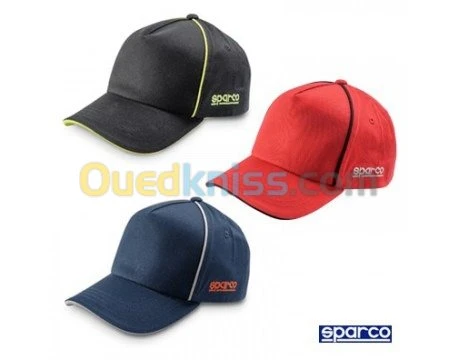 SPARCO SP 501 BLANC BANDES NOIR