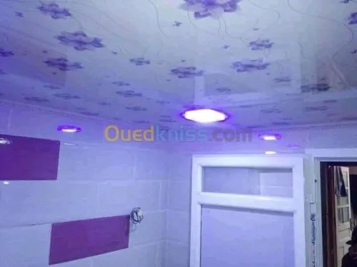  . تركيب اسقف PVC et parquet