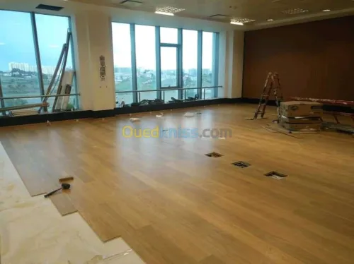  . تركيب اسقف PVC et parquet
