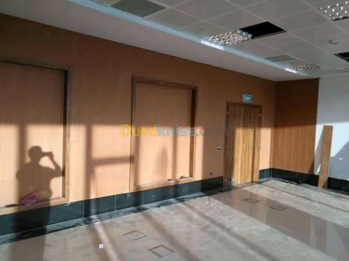  . تركيب اسقف PVC et parquet