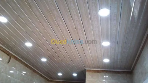  . تركيب اسقف PVC et parquet