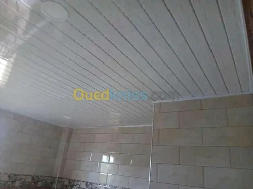  . تركيب اسقف PVC et parquet