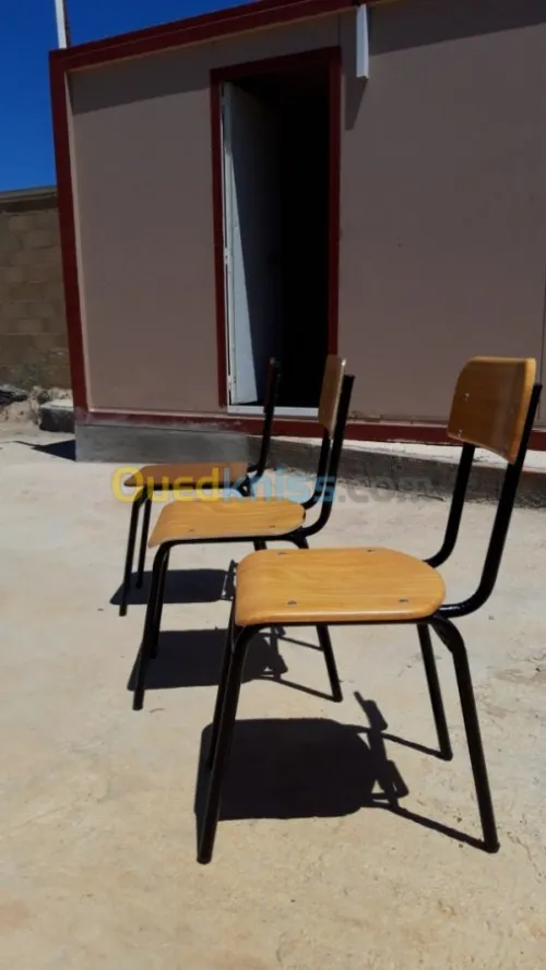Fabrication de mobilier scolaire
