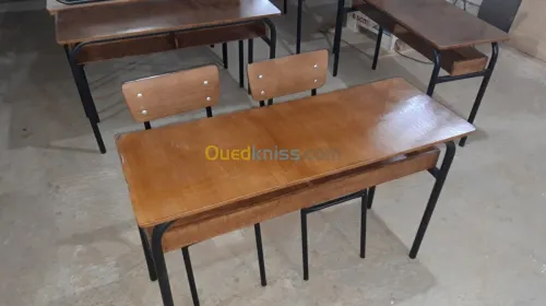 Fabrication de mobilier scolaire