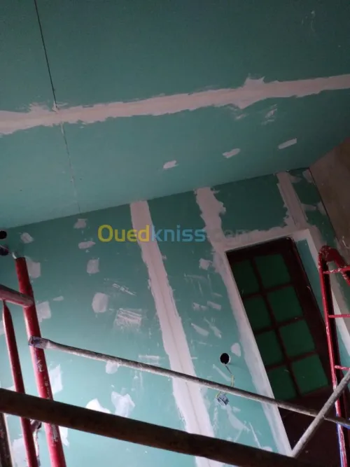 Installation de plafonds suspendus 