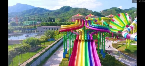 Conception / réalisation des Aquaparcs، Parcs d'attractions et salle de Gym/ Direction des Aquaparcs 
