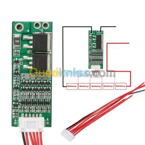 chargeur BMS 5S 15A 100A pour Batterie Lithium 18650 vélo trottinette électrique ARDUINO